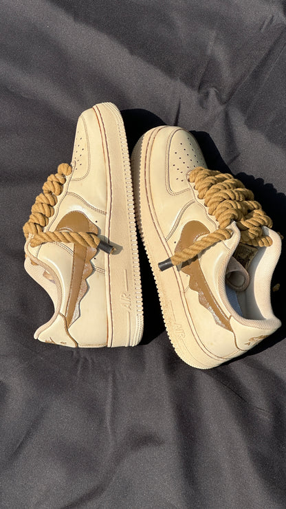 COFFEE AF1 (Drip Swoosh)