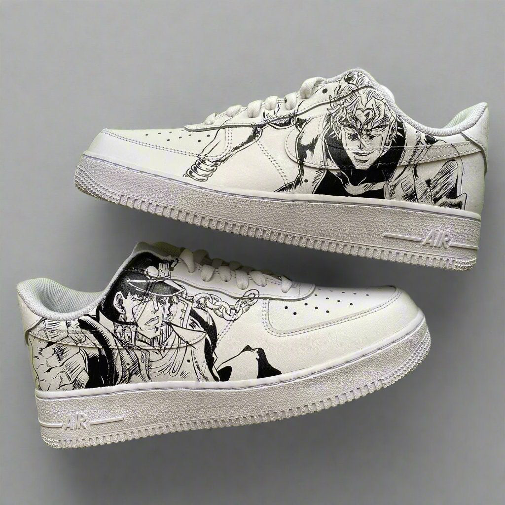 JoJo-Bizarre-Adventure black and white af1