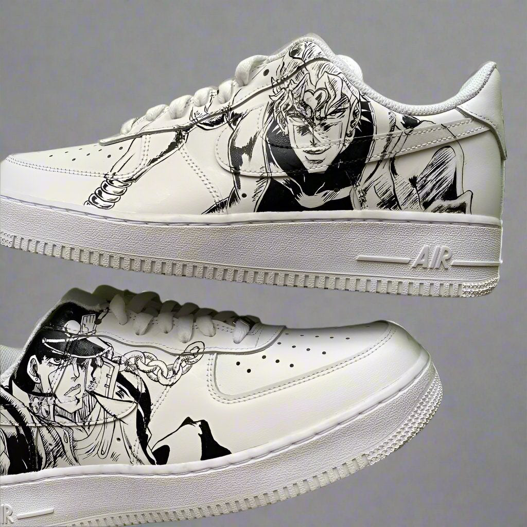 JoJo-Bizarre-Adventure black and white af1