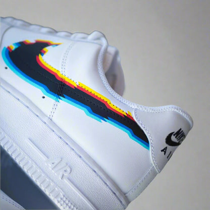 Glitch Swoosh AF1