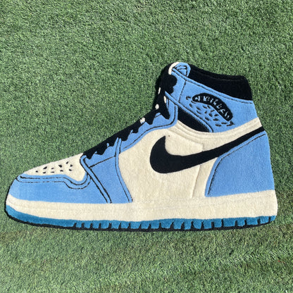 AIR JORDAN 1 UNIVERSITY - BLUE SNEAKER RUG